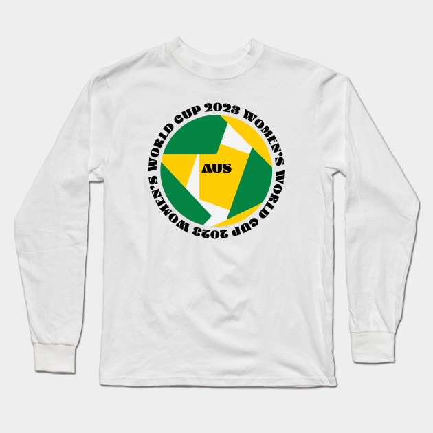 Australia Soccer Matildas World Cup 2023 Long Sleeve T-Shirt by Designedby-E